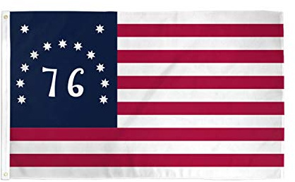 AZ FLAG Bandera Batalla de Bennington 76 150x90 cm Poliéster 100D 2 Ojales | Uso interior y exterior Enseña del union jack United States Bennington 76 costuras dobles y bordes reforzados