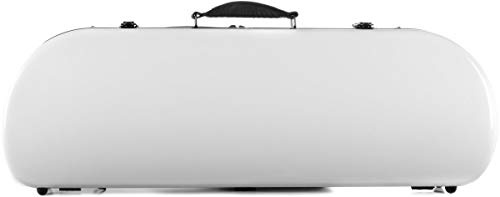 Geigenkoffer Glasfaser Street 4/4 white M-Case + Music bag