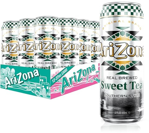 Arizona Sweet Tea - Big Can, 22 Fl Oz (Pack of 12)