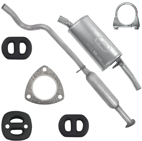 Polmo Schalldämpferset Auspuffanlage Auspuff für Opel Corsa 1 I A 1990-02/1993 1.2 1.4