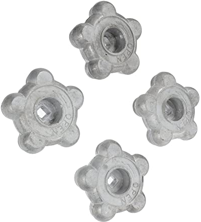 Homoyoyo Ventil Handrad Aus Aluminium 4 Stück Abschaltventil Griff 8x8mm Langlebig Praktisch Für Absperrventile Und Ventilwartung