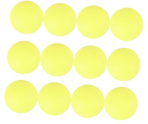 HONMEET 60 Stück Tischtennisbälle 40mm Kunststoff Langlebig Glatte Naht Trainingsbälle Für Anfänger Heimsport Und Outdoor