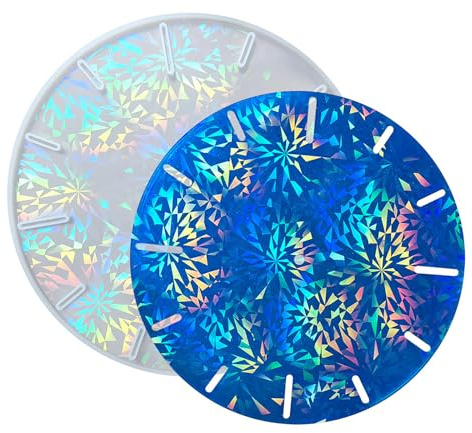 Silikonform, Uhr, Pendel, rund, Epoxidharz, Holografie, Schmuckwerkzeug für Enthusiasten