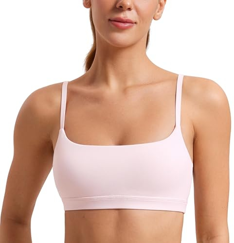 CRZ YOGA Butterluxe Rund halsringning Sport-BH:ar Strawberry Pink M