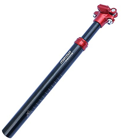 Funien cykelupphängning sätesstolpe aluminiumlegering cykel dämpande sadelstolpe stötdämpare sätesrör 27,2 mm för mountainbike
