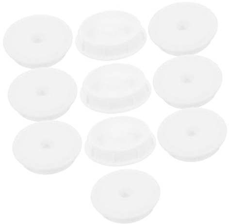 Alipis 10pcs Replacement Plastic Covers for Sticky Lint Roller, Universal Fit and Easy Replacement Protective Covers for Removing Pet Hair from Car Seats and Carpets