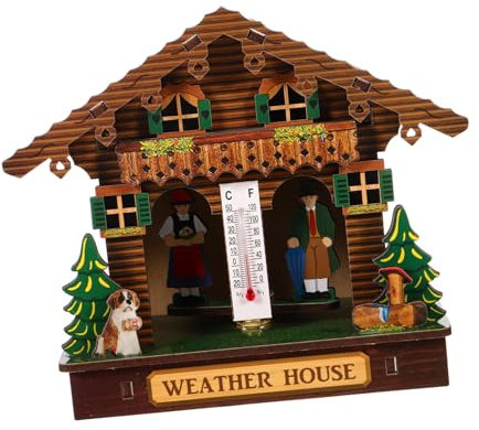 CIYODO Wandmontiertes Außenbarometer Mit Thermometer Hygrometer-wetterstation Für Zuhause Präzise Temperatur Und Feuchtigkeitsmessung Einfache Batteriebetriebene Einrichtung