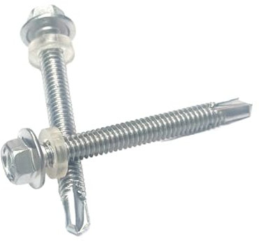 Vis autotaraudeuses hexagonales extérieures en acier inoxydable(25mm)
