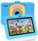 TABTIVI Tablette Enfants 7 Pouces Android, RAM 8 (3+5) Go, ROM 64 Go (TF 128 Go), GMS Certified, Apps Pré-Installé, Éducative, Contrôle Parental, WiFi, Kid-Proof Étui avec Support réglable (Blue)