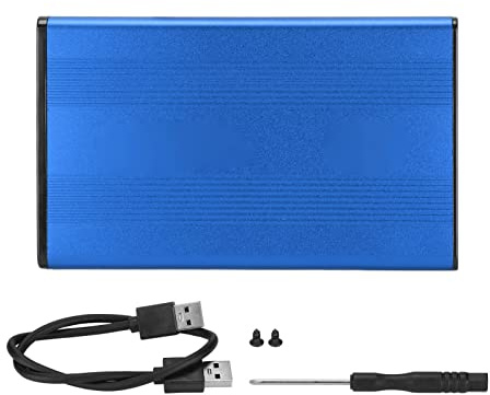 POCREATION Disco duro externo de 1 Tb, disco duro externo de 2.5 pulgadas USB 3.0 a carcasa, secado duro externo de 2 Tb, secado duro de 2 TB