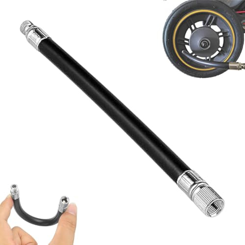JUGUTA 1 Pezzi Estensione Della Valvola Per Pneumatici Gomma Flessibile Per Auto Camion Ruota Per Moto Valvola Facile Da Trasportare Adatto A Tutti I Pneumatici Con Valvole Standard 160Mm