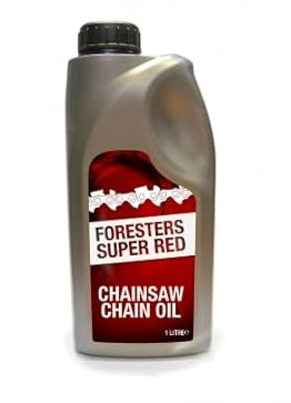 Handy Parts - 1 Litre Foresters Super Red Chainsaw Chain Oil