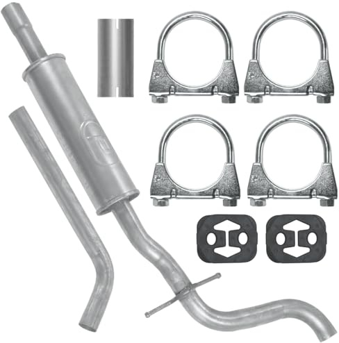 POLMOstrow Auspuff für VW Golf 5 V 2003-2008 | Mitteltopf, Motoren: 1.4 | Fließheck