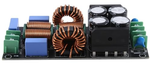 Janasiba Modulo Scheda Filtro di Alimentazione Filtro Purificazione Rete CA Rumore Audio HiFi 20A Durevole Facile Installazione