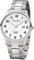 Regent Herren Analog Quarz Uhr mit Edelstahl Armband 11150666