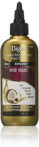 Bigen Semi-Permanent Haircolor, #Bg3 Burgundy, 3 Oz