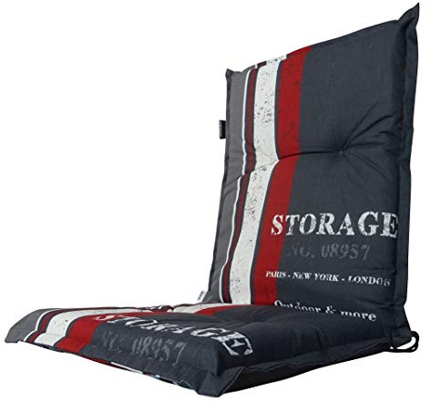 Madison Luxus Niederlehner Auflage G 148, Storage Red, 105x50x8cm | 8 cm dick, Schaum-/Vliesfüllung, MADE IN EUROPE
