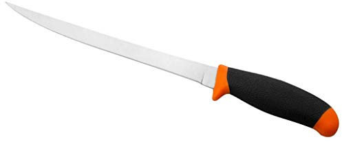 A.Blöchl Filetiermesser m. Scheide, orange-schwarz neu