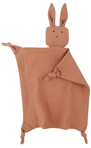 Surakey Baby Schnuffeltuch Hase Kuscheltuch Mädchen und Jungen Babyspielzeug,Schmusetuch und Stofftier Hase,Schnuffeltuch Kuscheltuch Musselin Baumwolle Babydecke Komfort für Neugeborene Babys