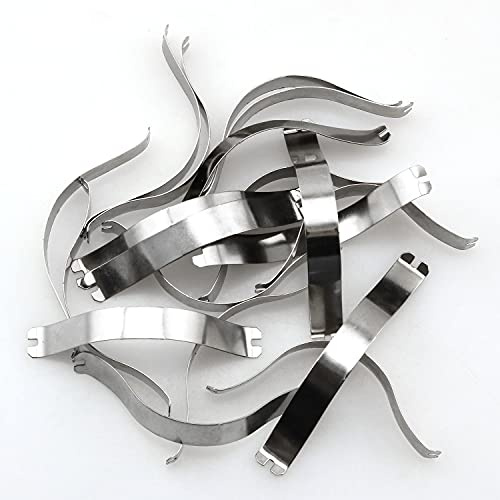 JCBIZ Lot de 30 clips à ressort 85 x 9 mm pour cadre photo