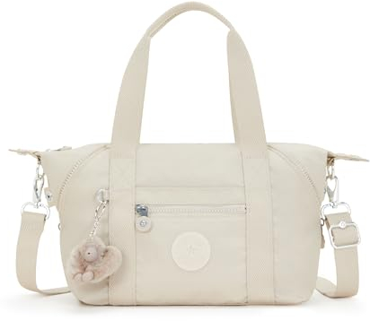Kipling ART MINI Kleine Handtasche, Schultertaschen, Beige Pearl (Weiß)