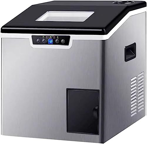 Macchina per Il Ghiaccio da banco Macchina per Il Ghiaccio da 40 kg Macchina per Il tè al Latte Commerciale Cubo di Ghiaccio Grande Produzione di Piccoli cubetti di Ghiaccio per la casa Produzione di