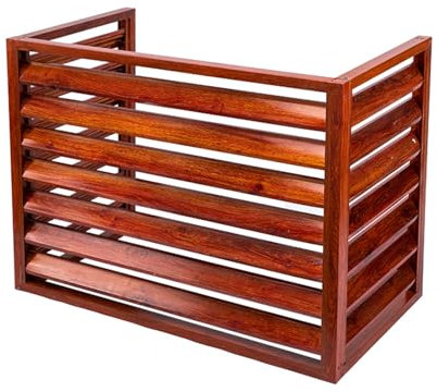 Support De Climatiseur En Aluminium Cache Extérieur, cache bloc climatiseur exterieur,Cache pompe a chaleur extérieur,Pas Facilement Déformé Pour Cacher La Climatisation,Adaptée aux Jardins, Murs.