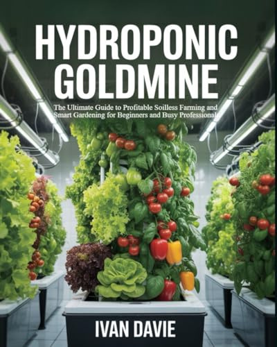 Hydroponic Goldmine: The Ultimate Guide to Profitable Soilless Farming and Smart Gardening for Beginners and Busy Professionals: Master How to Grow ... – Even Without Farmland or Experience