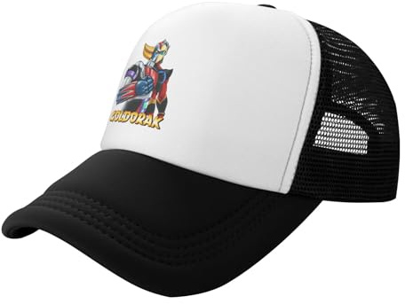 RUOPASWEAST Gold%orak Japanese UFŏ%Robot Manga Casquette Enfant Grendizer - Baseball Manga UFŌ - Respirante - Snapback Réglable - Design Robot Japonais - Cadeau pour Fans d'Anime