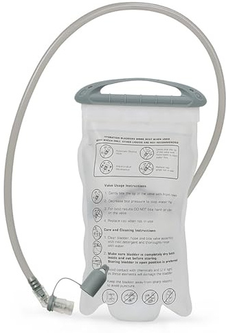 Generico Bere Sacca d'Acqua A Prova di Sostituzione della Vescica, di Bere All'aperto Leggero, Serbatoio 'Acqua con Grande Apertura, Serbatoio Durevole per Ciclismo, Mountain Bike, Escursioni, Cors