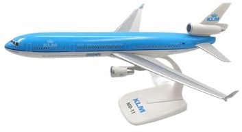 1:200 Skala KLM MD11 MD-11 Airlines ABS Flygplansmodell Leksaksflygplan Flygplansmodell Leksak For Samling