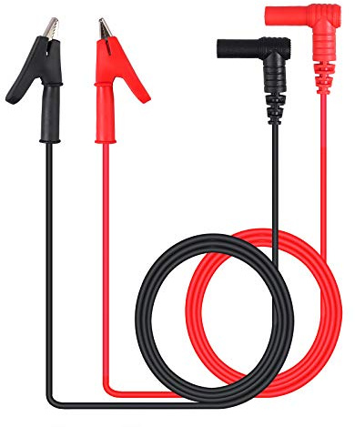Neoteck 1 Paar Multimeter Messleitungen Krokodilklemmen mit kabel Test Kabel Für multimeter