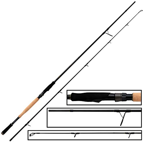 Fox Rage Terminator Big Bait Spin 2,40m 40-160g - Spinnrute für große Gummiköder & Wobbler, Hechtrute zum Spinnfischen, Angelrute