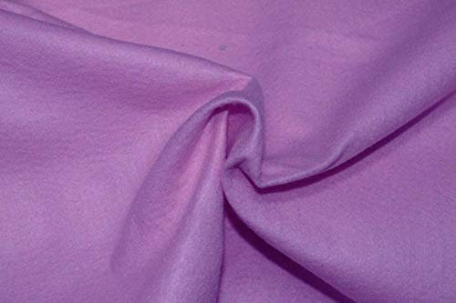 Russo Tessuti Pezza Rotolo 10 Metri Panno Lenci PannoLenci 1mm Decorazioni Lavoretti Offerta-33 Lilla Chiaro