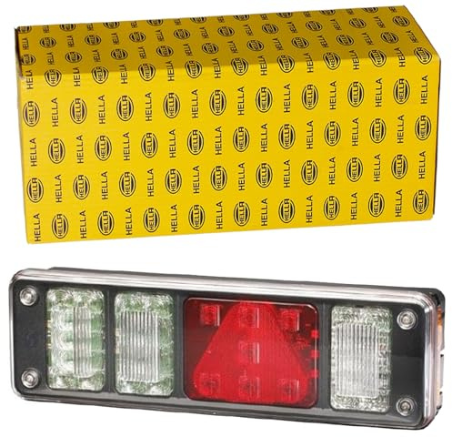HELLA 2VP 340 965-011 Heckleuchte - Hybrid - 24V - rechteckig - Anbau
