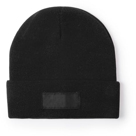 Gorro Invierno Suave y Cálido para Niños, Acrílico, Elástico, Ajustable con Dobladillo.