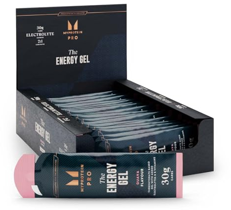 Myprotein PRO x HYROX The Energy Gel | 30g Carbs with Electrolytes & B Vitamins to Reduce Fatigue | Guava Flavour | Endurance Energy for High-Intensity Training | 20 x 70 g Gels