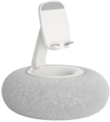 Genérico Soporte De Almohada De Felpa para Tableta,Soporte De Almohada para Tableta, para cojín de teléfono, Tableta y Cama | Ajustable Estable para Tableta, Soporte portátil Ajustable para Tabl