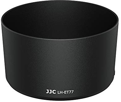 JJC ET-77 Lens Hood Compatible with Canon RF 85mm F2 Macro IS STM Lens + EOS R R5 R6 RP Ra C70 Camera