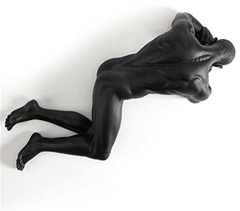 YQLKD Tisch-Skulptur aus Harz für Männer, liegend Pose menschlicher Körper, Statue, Schreibtisch-Skulptur, Dekor
