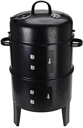 BBQ Barbacoa Barril para AHUMAR Negra Marca