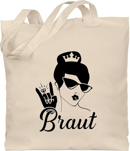 Shirtracer - Baumwolltasche - JGA Junggesellenabschied Frauen - Braut Bride