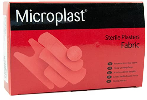 Blue Dot Microplast Sterile Gewebeklebepflaster 100 Stück Set, 7 cm x 2 cm Größe