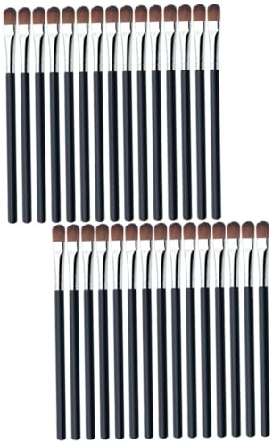 FRCOLOR 50stücke Teiliges Makeup-pinselset Für Augenbrauen Und Lidschatten Tragbar Mit Weichen Borsten Für Gleichmäßigen Auftrag Für Damen Und Professionelle Anwendungen
