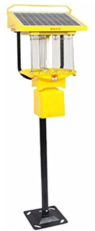 Trampa para Moscas UV Solar para Exteriores 2 en 1 Exterminador de Insectos Totalmente automático, Lámpara de Control de plagas agrícola, Red eléctrica de Alto Voltaje, IPX7, Lámpara antimosquitos p