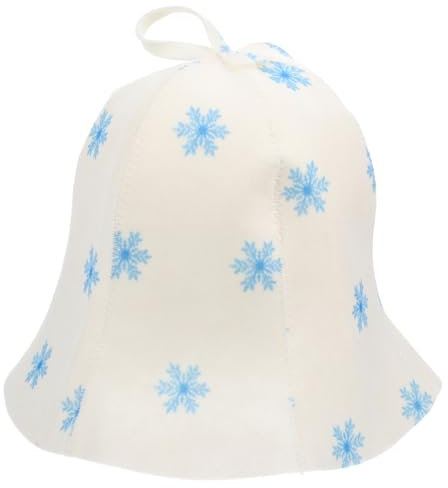 KITANDOVE 6stücke Felt Sauna Hut Für Damen Und Herren Wiederverwendbar Wasserabsorbierend Schützt Vor Überhitzung Perfektes Sauna Zubehör Leichte Filzkappe Für Entspannende