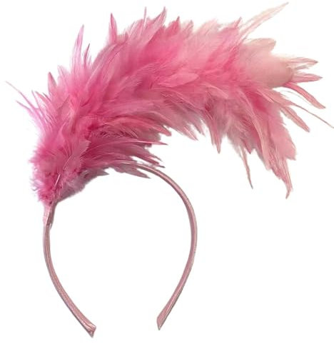 Papagei Kostüm Damen, Regenbogen Haarreif Fasching Damen Kopfschmuck Feder Haarschmuck - Bunte Federn Deko Karneval Stirnbänder