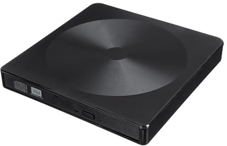 Hrtyvhin USB 3.0 y USB C 2 interfaces DVD externos conduce velocidad rápida transferencia de datos para PC y portátil