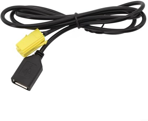 Zoegneer Cable adaptador USB auxiliar de 6 pines para Fiat Grande Punto, 159 y Mini ISO 2007