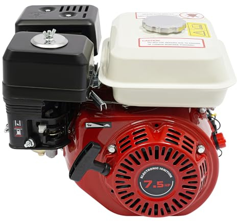 Motore a benzina a 4 tempi da 7,5 CV, motore a benzina raffreddato ad aria monocilindrico, motore verticale card, motore industriale, motore a benzina per motozappa, motore motorizzatore